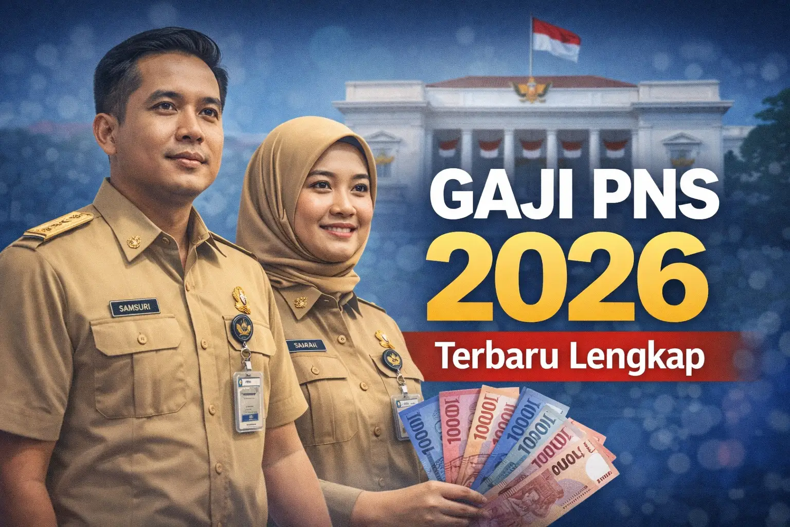 Gaji PNS 2026 terbaru lengkap dengan tunjangan dan kenaikan