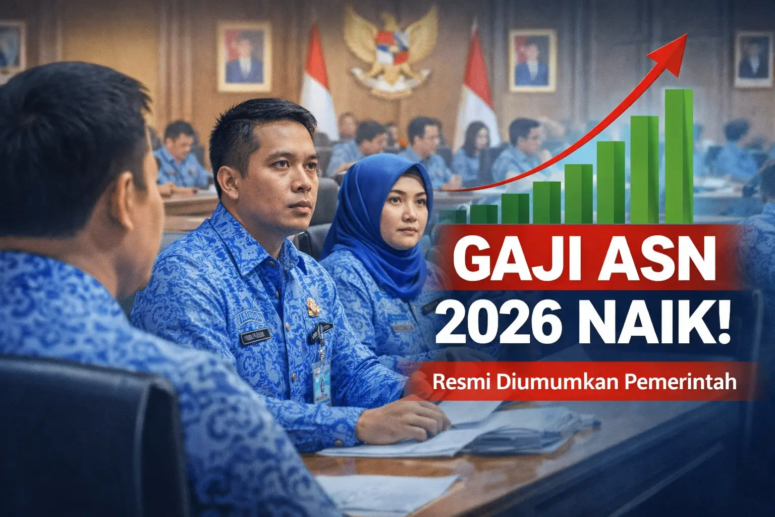 Kenaikan gaji ASN 2026 resmi besaran terbaru dan detail lengkap